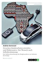 Vom Kobalt zum Elektroauto: Selbstbestimmung und Wandel im kongolesischen Bergbau