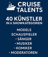 Cruise Talents wächst – 40 Künstler in 6 Showkategorien