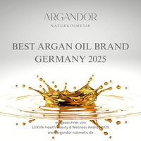 Argandor-Cosmetic ist „BEST ARGAN OIL BRAND – GERMANY 2025 „