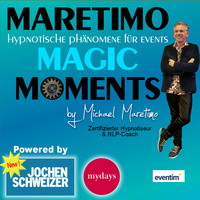 Hypnose trifft Erlebnisprofis – Jochen Schweizer & MyDays präsentieren MARETIMO…