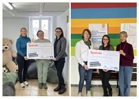 TQ spendet 3.000 Euro an zwei regionale Nachbarschaftshilfen