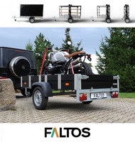 Innovative Systemlösung: FALTOS – der faltbare PKW-Anhänger jetzt mit Hochgestell&hellip;