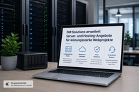 DM Solutions erweitert Server- und Hosting-Angebote für leistungsstarke Webprojekte