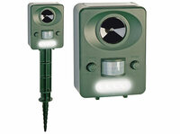Exbuster Ultraschall-Solar-USB-Tierschreck TS-820