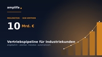 amplifa erreicht Vertriebspipeline von über 10 Milliarden Euro für Industriekunden