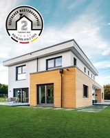 Ausgezeichnetes Musterhaus Vilago von Fingerhut Haus – Bauhaus meets Wood