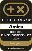 Amica gewinnt Plus X Award 2026 – zum achten Mal in Folge für „Höchste Kundenzufriedenheit“