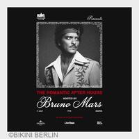 BRUNO MARS LIVE IM 808: BIKINI BERLIN LÄDT ZU VERANSTALTUNG