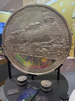 Europas größte Silbermedaille von BESSERGOLD Mint: Fräsmodelle auf Impala 900S&hellip;