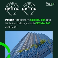 Planon erneut vollumfänglich nach GEFMA 444 und für beide Kataloge&hellip;