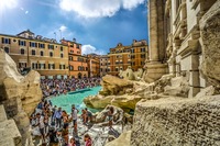 Rom 2026: Münzwurf am Trevi-Brunnen kostet jetzt Eintritt