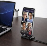 Callstel 2in1-Lade- & Datenkabel USB-C mit Ständer, 1,5 m