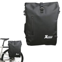 Xcase 3in1-Fahrradtasche für Gepäckträger, 25 Liter