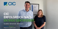 Prepreg-Spezialist CIC erfolgreich nach EN 9100 zertifiziert
