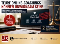 Teure Online-Coachings: Teilnehmer können Zahlungen zurückfordern