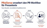 PR-Workflow für Pressetexte erhält journalistische Qualitätskontrolle