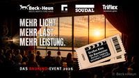 Baukino-Event 2026: Fensteranschlüsse spielen die Hauptrolle