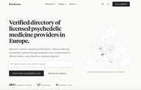 PsyAccess: geprüfte Anbieter psychedelischer Therapie