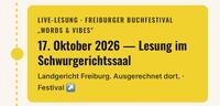„Mission Spielfrei“: Michael Gruninger liest beim Freiburger Buchfestival im Schwurgerichtssaal