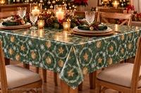 Weihnachtliche Tischdekoration mit praktischen Wachstuch-Tischdecken: mewatushop.de präsentiert die X-Mas- und&hellip;