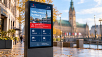 Outdoor Digital Signage: Schrottplatz-Effekt vermeiden
