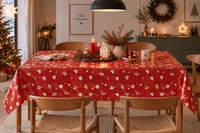 Weihnachtliche Tischdekoration leicht gemacht: KEVKUS präsentiert Wachstuch-Tischdecken für die Festtage