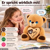 Playtastic KI-Plüschteddy mit interaktiven Augen, App