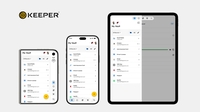 Neu gestalteter Tresor von Keeper Security für iOS unterstützt Liquid Glass und iPhone Duo